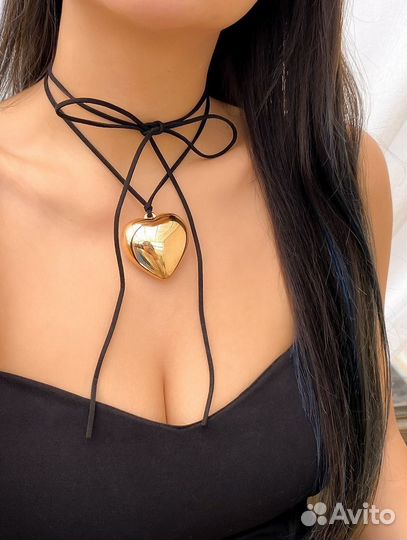 Чокер сердце