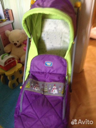 Санки-коляска