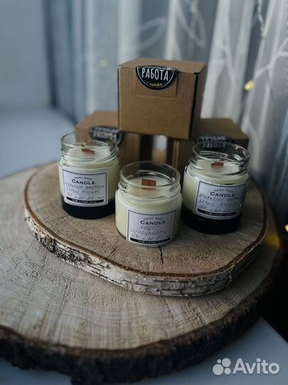 Свечи ароматические ручной работы