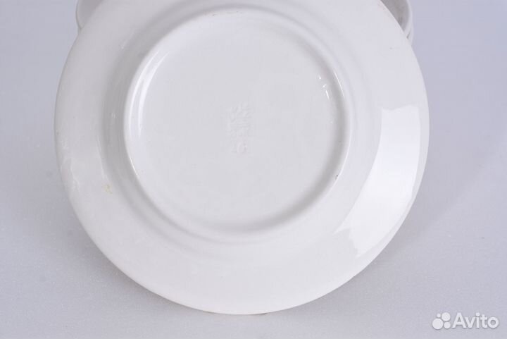 Тарелка винтажная зик, СССР, десертная, диам.17 см