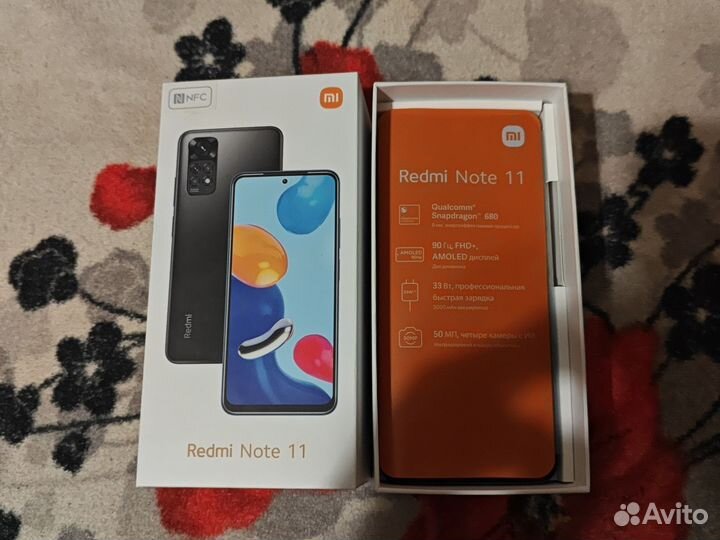 Xiaomi Redmi Note 11, 4/128 ГБ