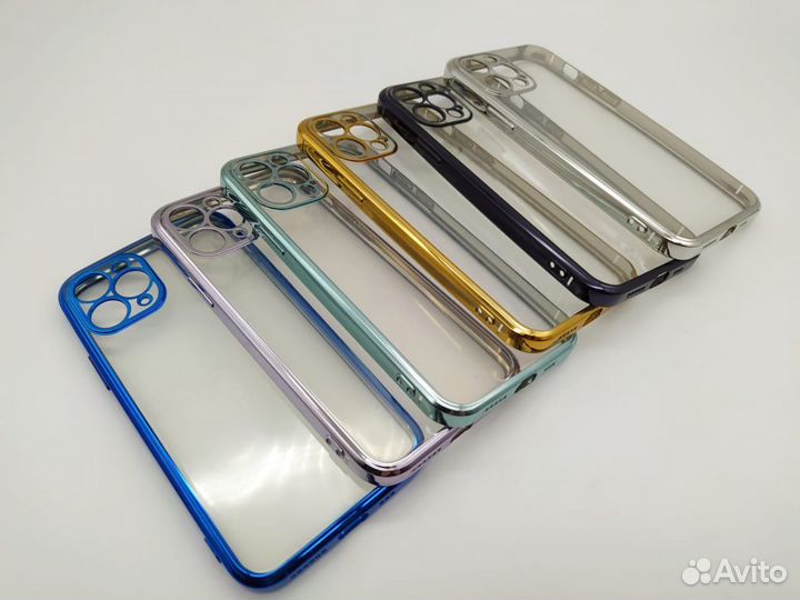 Чехол силиконовый прозрачный Style under iPhone 12