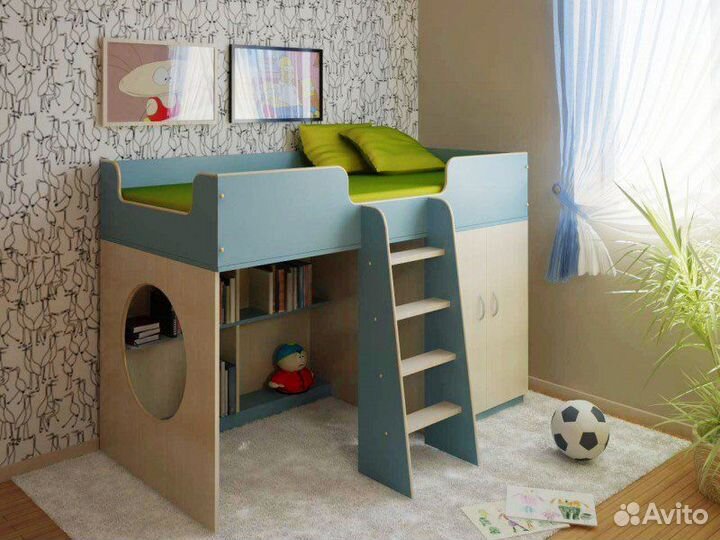 Кровать-чердак