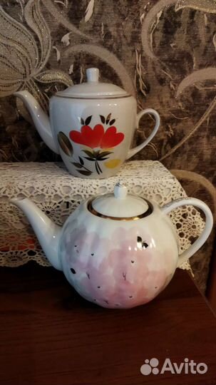 Чайник заварочный фарфор СССР