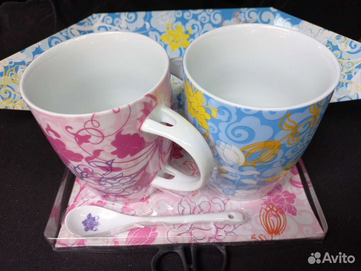 Кружка подарочная набор 2шт