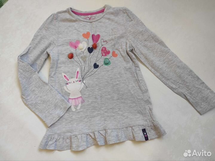 Вещи фирменные пакетом для девочки 110-116 новые