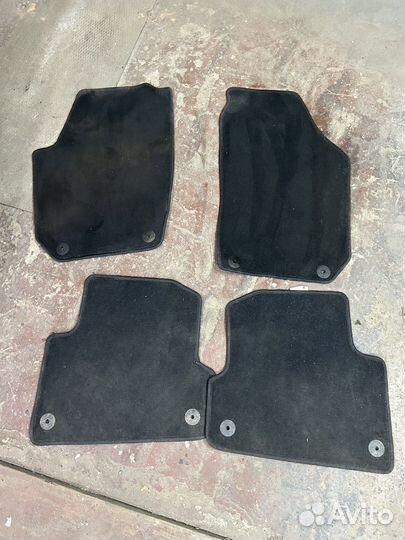 Текстильные коврики Skoda fabia