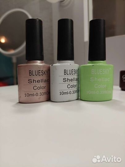 Цветной гель лак