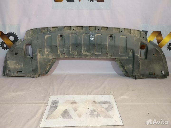 Mitsubishi Outlander 12-Защита Под бампер Бу