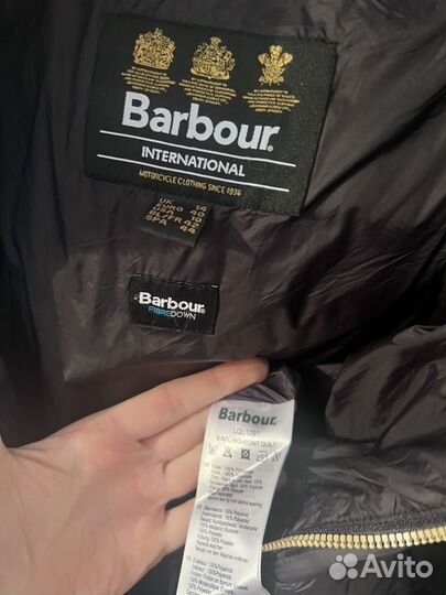 Пуховик Barbour 46-48 новый