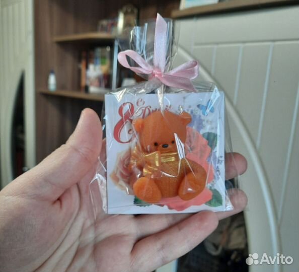 Мини-мишка мыло