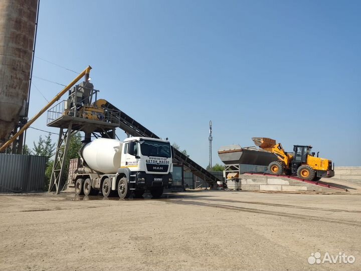 Бетон напрямую с завода, услуги абн 37м