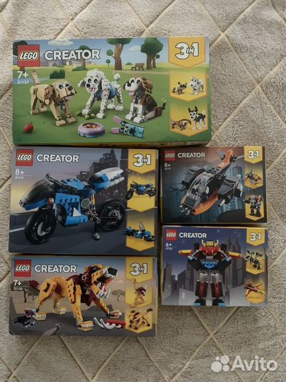 Lego City, Creator новые наборы