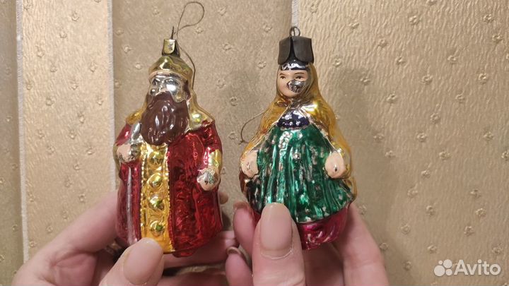 Елочные игрушки СССР винтаж