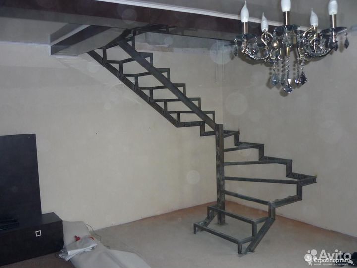 Изготовление каркас лестницы