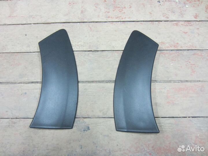 Накладки заднего бампера Renault Duster Dakar