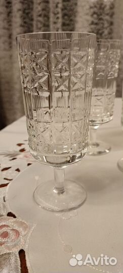 Хрустальные бокалы СССР