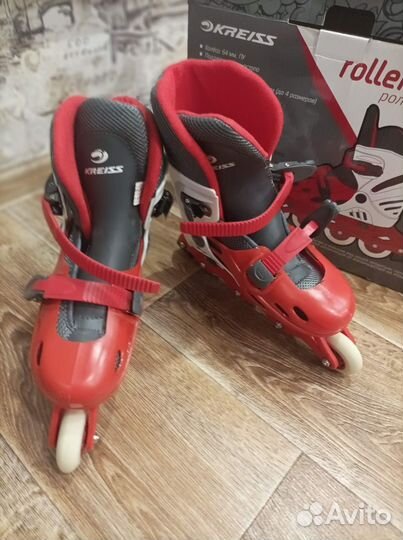 Роликовые коньки детские раздвижные