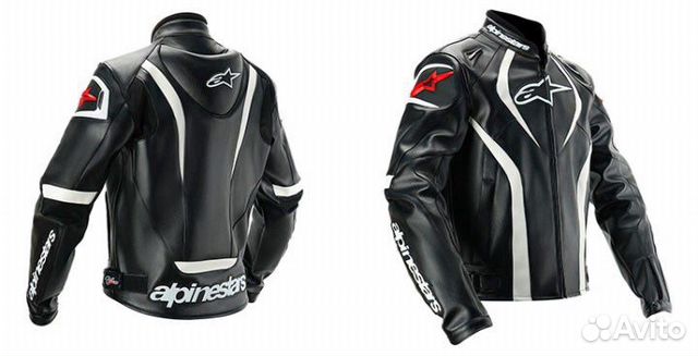 Мото куртка Alpinestars кожа