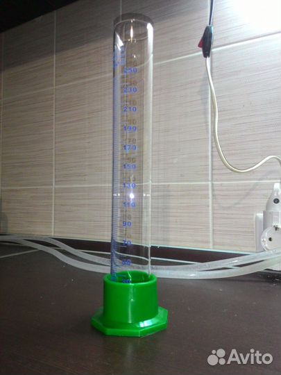 Цилиндр Ц-3-100-2 100 мл с носиком и шкалой