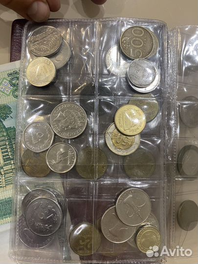 Большая коллекция монет