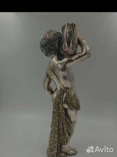 Серебряные подсвечники, пара