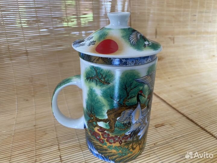 Чайная чашка заварочная с ситом