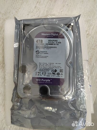 Жесткий диск Western Digital Purple WD43purz
