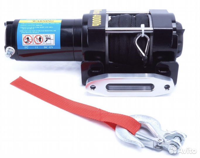 Лебедка электрическая 12v 4000 2 тонны