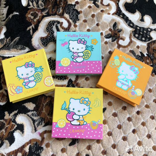 Colourpop Hello Kitty, Soda, Rude cosmetics