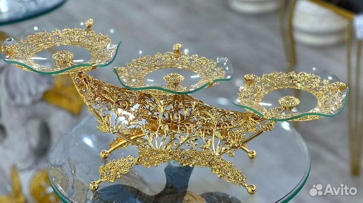 Фруктовница металлическая