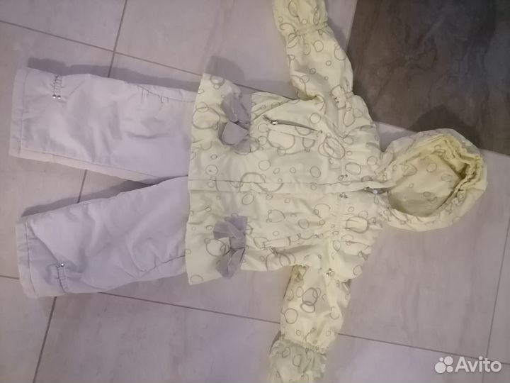 Куртка со штанами для девочки