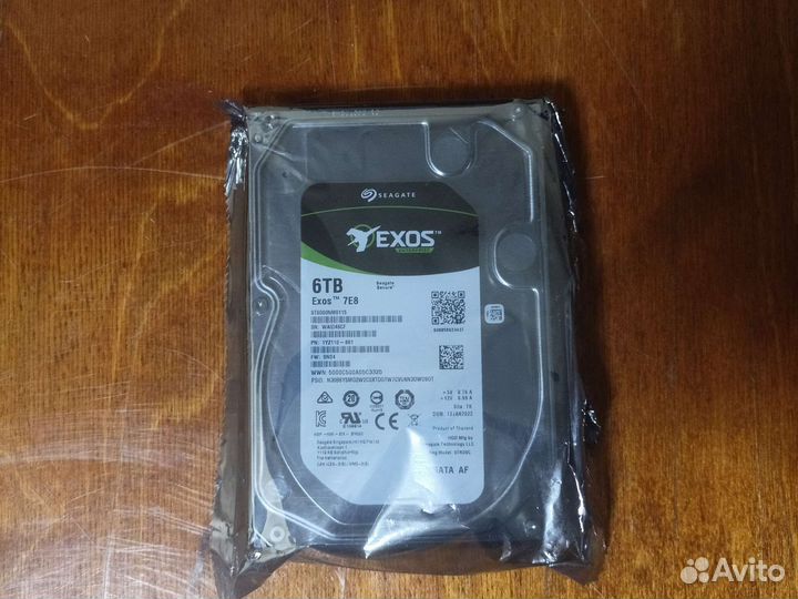 4тб,6тб,8тб Жёсткий диск Seagate Exos