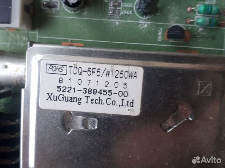 Плата TDQ-6F6/W1260WA