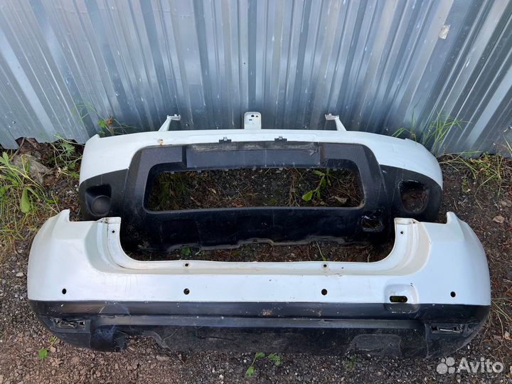 Бампера Б/У под ремонт Дастер перед, зад
