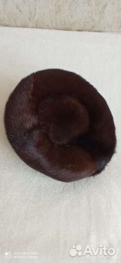 Шапка норковая женская бу