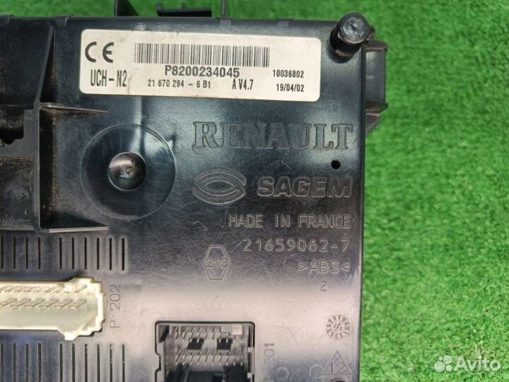 Блок комфорта Renault Clio хэтчбек (комби) K4JB