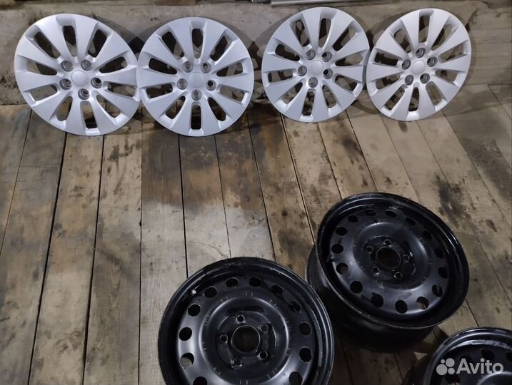 Диски + колпаки оригинал KIA seed JD