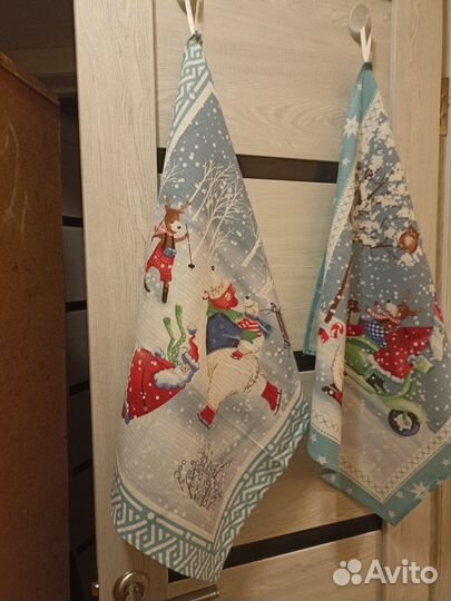 Набор новогодних полотенец