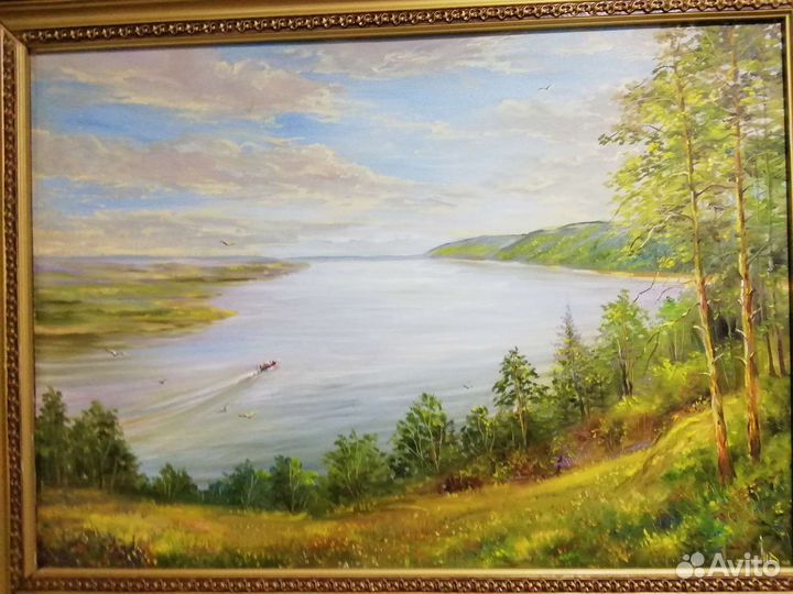 Картины холст, масло времен СССР