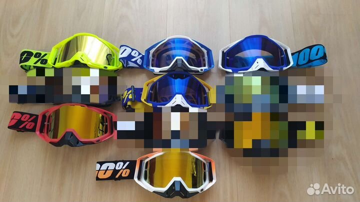 Экипировка: Очки маска 100 для Мотокросса/Эндуро