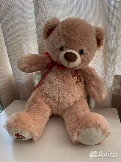 Плюшевый медведь 60 см новый