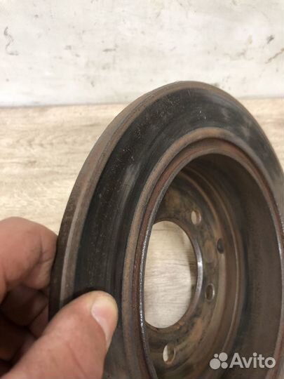 Диск тормозной задний Mitsubishi Lancer X