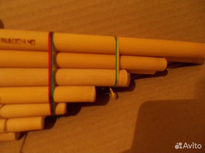 Пан-флейта двурядка сампоньо Перу+ мастер класс