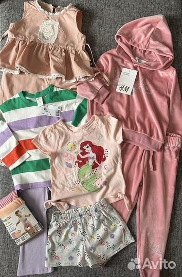 Комплект вещей на девочку 92-98