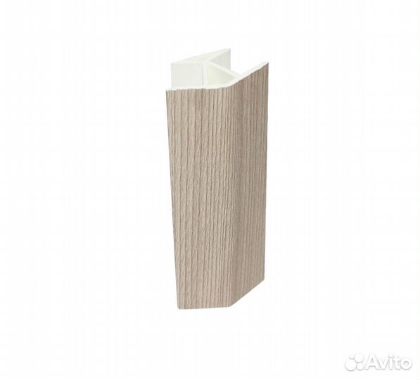 Угол универсальный 135 гр. пвх 116 мм Ясень шимо с