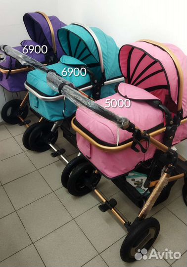 Новая коляска 3 в 1 и 2 в 1