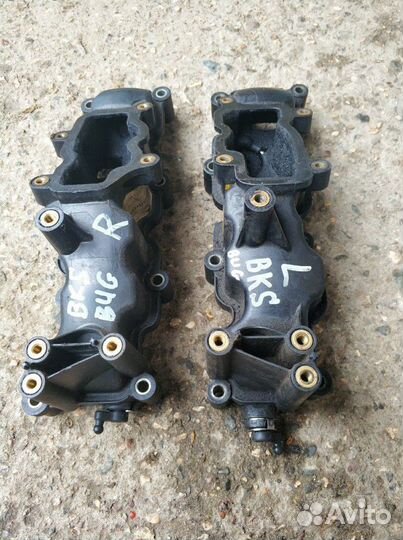 Коллектор вихревые заслонки 3.0 VW Туарег Ауди Q7