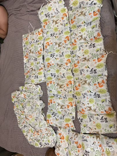 Бортики в детскую кроватку