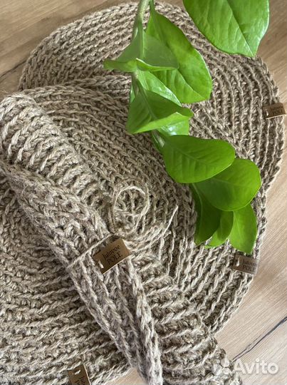 Салфетка из джута, кухня, столовая, декор